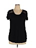 Cable & Gauge Black Short Sleeve Top Size XL - photo 1