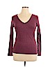 A New Day Burgundy Long Sleeve T-Shirt Size XL - photo 1