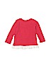 Hanna Andersson 100% Polyester Solid Red Long Sleeve T-Shirt Size 80 cm / US 12-18 MO - photo 2