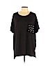 Lane Bryant Black Short Sleeve Top Size 18 - 20 Plus - photo 1