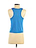 Nike 100% Polyester Blue Active Tank Size S - photo 2
