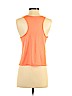 Nike 100% Polyester Orange Active Tank Size S - photo 2