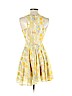 Dee Elle 100% Polyester Yellow Casual Dress Size XS - photo 2