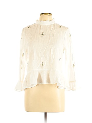 Zara Basic Long Sleeve Top (view 1)