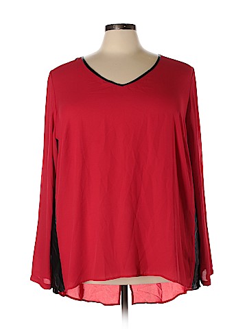 Lane Bryant Long Sleeve Blouse (view 1)