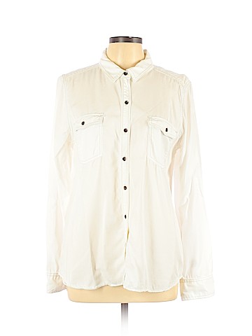 Halogen Long Sleeve Button-Down Shirt (view 1)