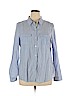 Gap Outlet 100% Cotton Blue Long Sleeve Button-Down Shirt Size XL - photo 1