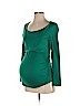 Old Navy - Maternity Teal Long Sleeve Top Size S - photo 1
