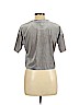 Forever 21 Gray Short Sleeve Top Size S - photo 2