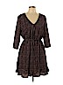 Hutch 100% Polyester Black Casual Dress Size L - photo 1