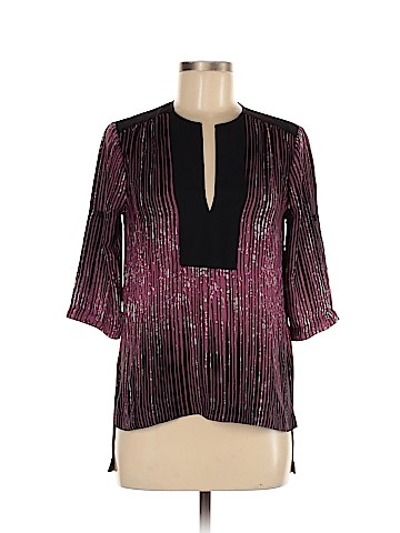 BCBGMAXAZRIA Short Sleeve Blouse (view 1)