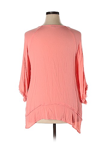 Democracy 3/4 Sleeve Blouse (view 2)