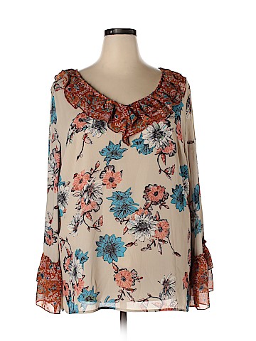 Suzanne Betro Long Sleeve Blouse (view 1)