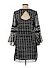 A. Byer 100% Polyester Black Casual Dress Size M - photo 2