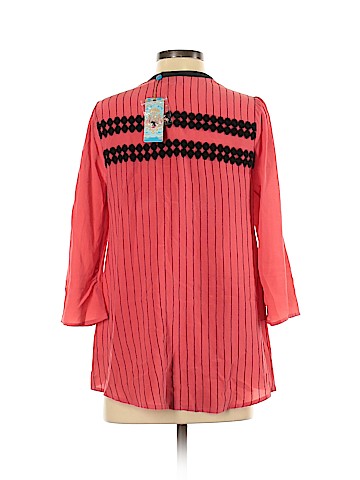 Plenty By Tracy Reese 3/4 Sleeve Silk Top (view 2)