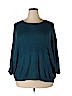 Ava & Viv Teal 3/4 Sleeve Top Size 2X - photo 1