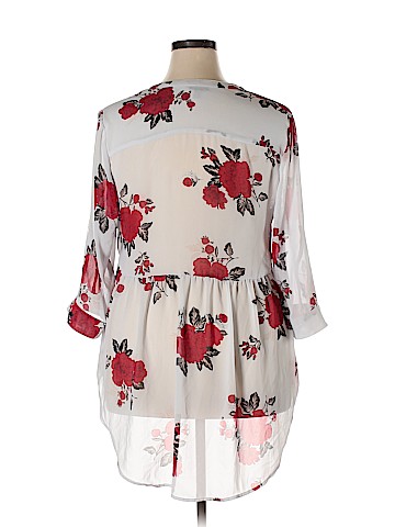 Torrid 3/4 Sleeve Blouse (view 2)