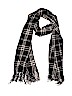 Unbranded Checkered-gingham Black Scarf One size - photo 1