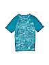 New Balance 100% Polyester Blue Active T-Shirt Size 6 - photo 1