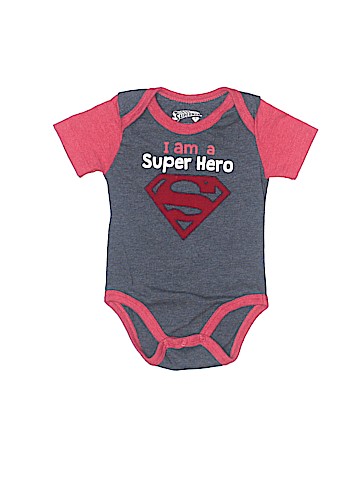 Superman Short Sleeve Onesie (view 1)