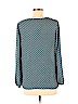 Xhilaration 100% Polyester Teal Long Sleeve Blouse Size M - photo 2