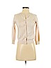 Calypso St. Barth Ivory Silk Cardigan Size S - photo 1
