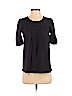 Daisy Fuentes Black Short Sleeve Top Size S (petite) - photo 1