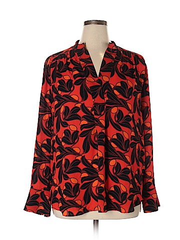 Ann Taylor Long Sleeve Blouse (view 1)