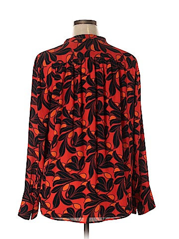 Ann Taylor Long Sleeve Blouse (view 2)