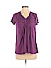 Simply Vera Vera Wang Purple Short Sleeve Top Size S (petite) - photo 1