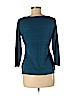 Vince Camuto Teal 3/4 Sleeve Top Size M - photo 2
