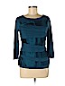Vince Camuto Teal 3/4 Sleeve Top Size M - photo 1