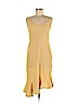 Zara 100% Polyester Yellow Casual Dress Size M - photo 1