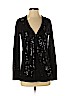 Elie Tahari 100% Merino Wool Black Wool Cardigan Size S - photo 1