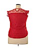 No Boundaries 100% Polyester Red Short Sleeve Top Size XXL - photo 2