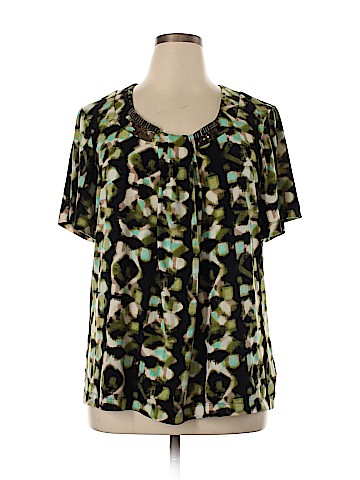 Dana Buchman Short Sleeve Top (view 1)