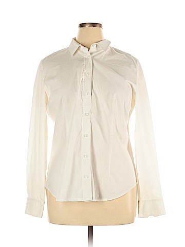 New York & Company Long Sleeve Button-Down Shirt (view 1)