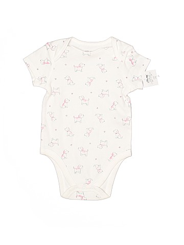 Little Me Short Sleeve Onesie (view 1)