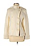 Theory Ivory Wool Coat Size M - photo 1