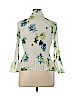 Allison Taylor 100% Polyester White 3/4 Sleeve Blouse Size XL - photo 2