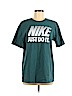 Nike 100% Cotton Teal Short Sleeve T-Shirt Size M - photo 1