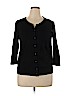 Ann Taylor LOFT Outlet 100% Cotton Black Cardigan Size XL - photo 1