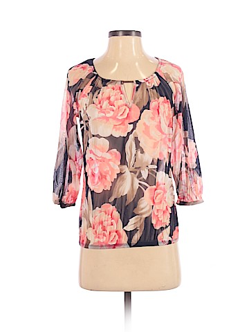 INC International Concepts 3/4 Sleeve Blouse (view 1)