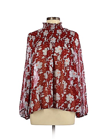 a.n.a. A New Approach Long Sleeve Blouse (view 1)