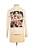 Forever 21 Ivory Pullover Hoodie Size S - photo 1