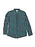 Old Navy 100% Cotton Blue Long Sleeve Button-Down Shirt Size XL (youth) - photo 1