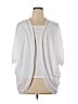 Avenue 100% Polyester White Cardigan Size 14 - 16 Plus - photo 1