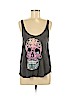 Wildfox 100% Lyocell Gray Tank Top Size M - photo 1