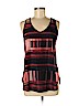 Mossimo 100% Polyester Red Sleeveless Blouse Size L - photo 1