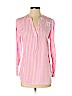 Old Navy Pink Long Sleeve Henley Size S - photo 1